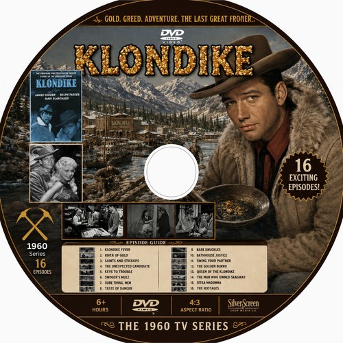Klondike 1960 classic dvd - 1960, tv